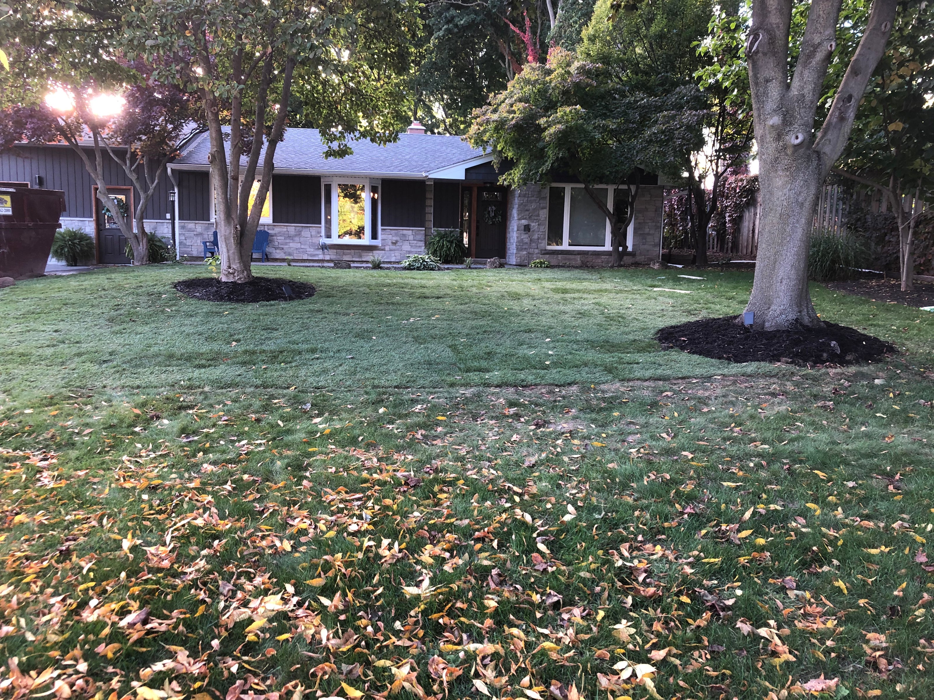 completed sod installation in Niagara Falls